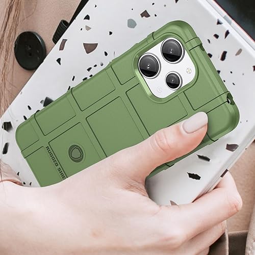 Miniatura 7 de Funda duradera de ajuste delgado para Redmi 12, funda protectora resistente para exteriores con protección de lente de cámara a prueba de golpes de
