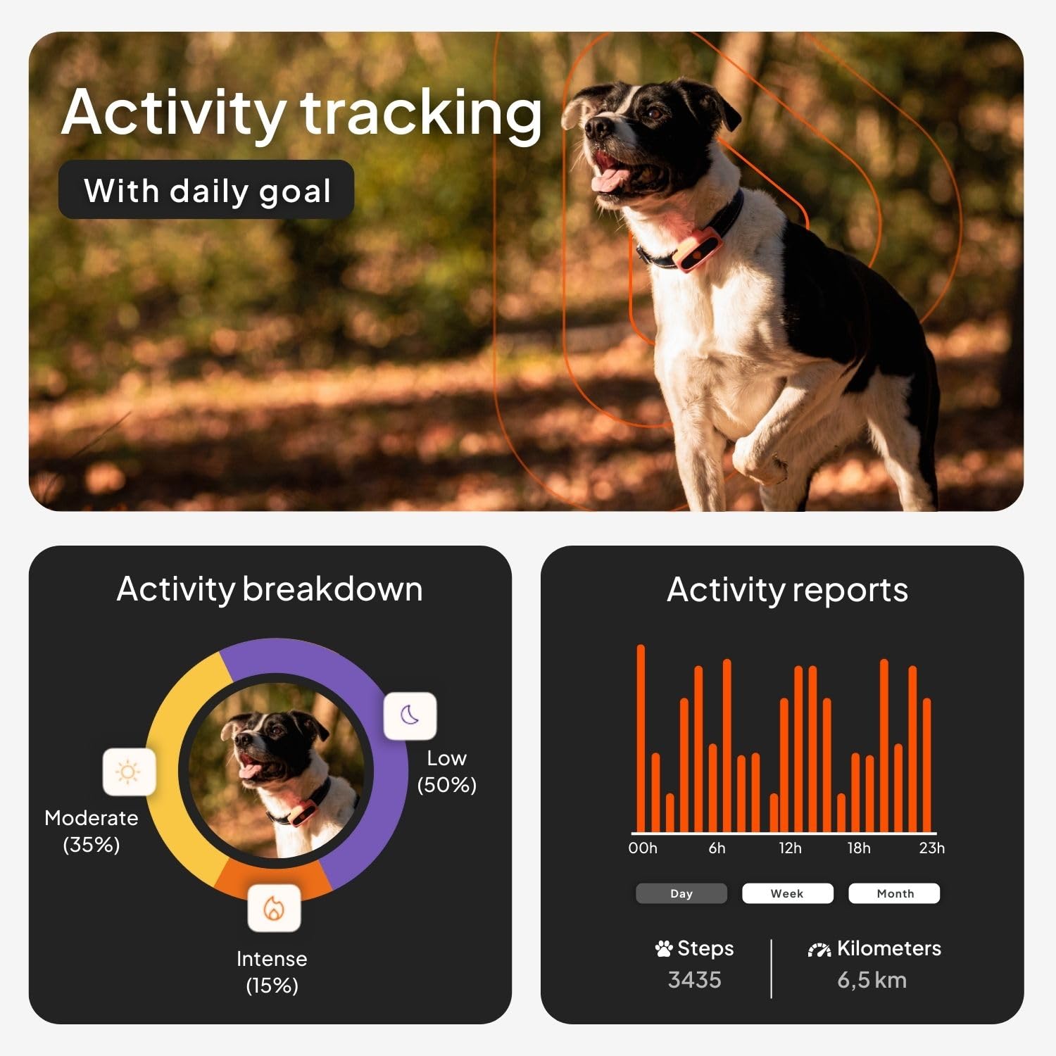 Weenect Dog XS - GPS Tracker for Dogs | Real-time GPS Tracking | Waterproof | Smallest Model on The Market | Operates with a Subscription - image 3