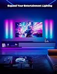 Lumières murales Govee Glide, barre lumineuse de jeu intelligente, compatible avec SmartThings, lumières murales RGBIC pour chambre, paquet de 6 barres lumineuses (2 panneaux et 3 sections/panneau)
