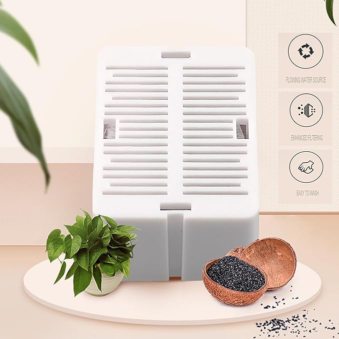 Filtros de Repuesto para Fuente de Agua para Gatos 10 Piezas miniatura 2