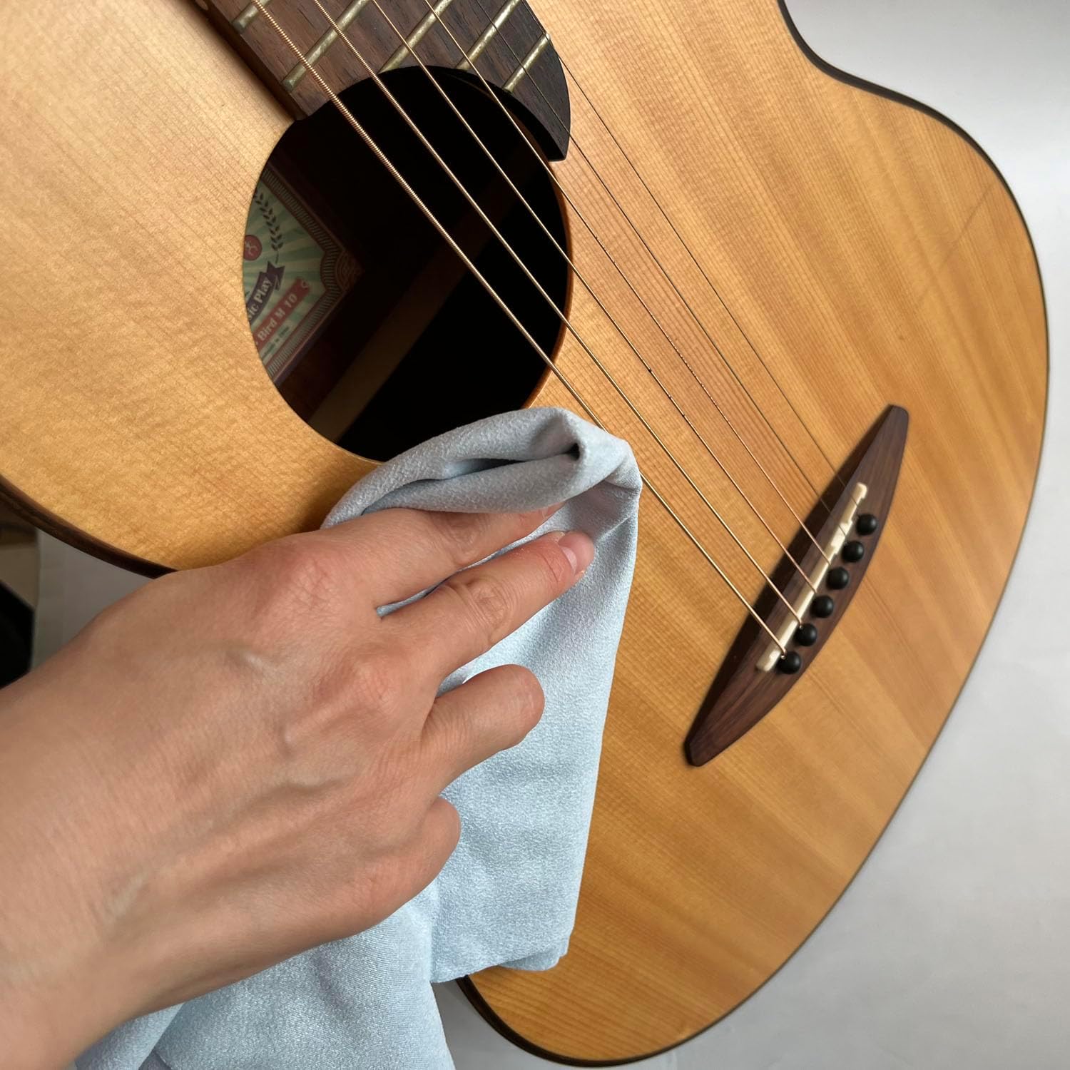Guitar Cleaning Microfiber Cloth Towel Kits for Musical Instruments Guitar Violin Piano Clarinet Trumpet Sax Universal