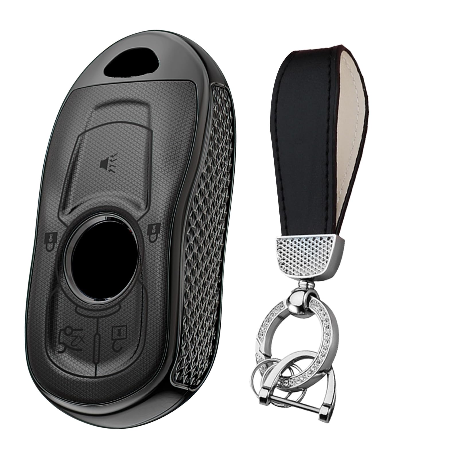Coque de clé Buick Encore GX réparer boîtier usé télécommande à 4 boutons - 8
