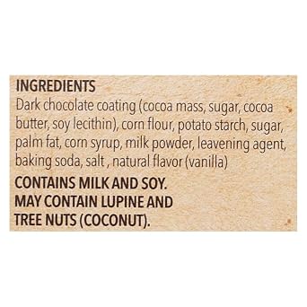 Sch r Gluten Free Chocolate Dipped Cookies, 5.3 oz. (Pack of 12)