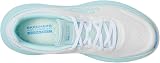 Skechers Donna Max Cushioning Endeavour Canova Trainers, White Synthetic/Light Blue Trim, 38 EU - 3