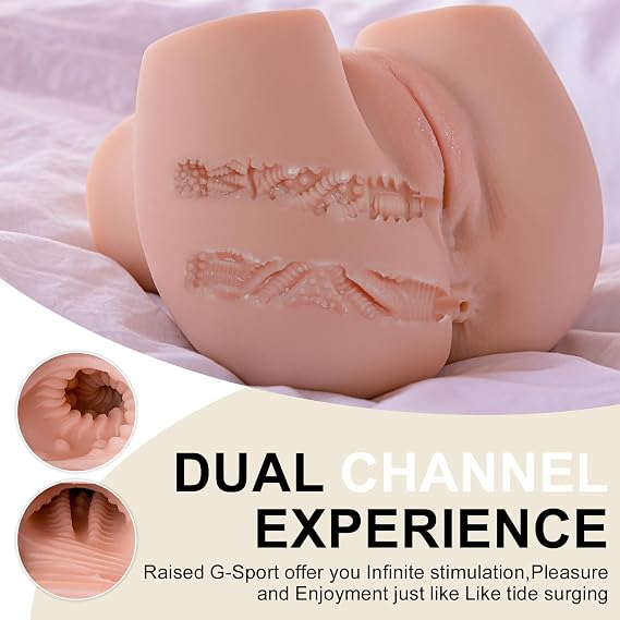 8LB Soft Touch Adult Companion Doll, Silicone Torso Figure with Flexible Structure and Discreet Packaging SQ-MA50064V-02