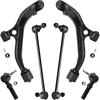 Vista 94 de Detroit Axle - Kit de suspensión delantera RWD para Chrysler 300 Dodge Challenger Charger Magnum, brazos de control superior con barras