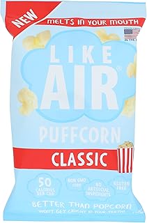 Like Air Puffcorn, Classic, Kosher, Gluten Free & Non-GMO, 4 Ounce (Pack of 12)
