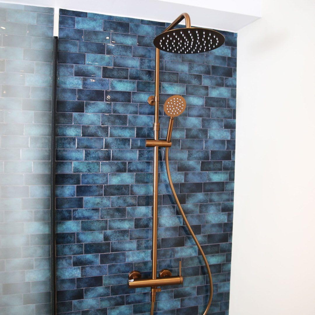 Essebagno Lollipop II colonne de douche mécanique cuivre brossé 250