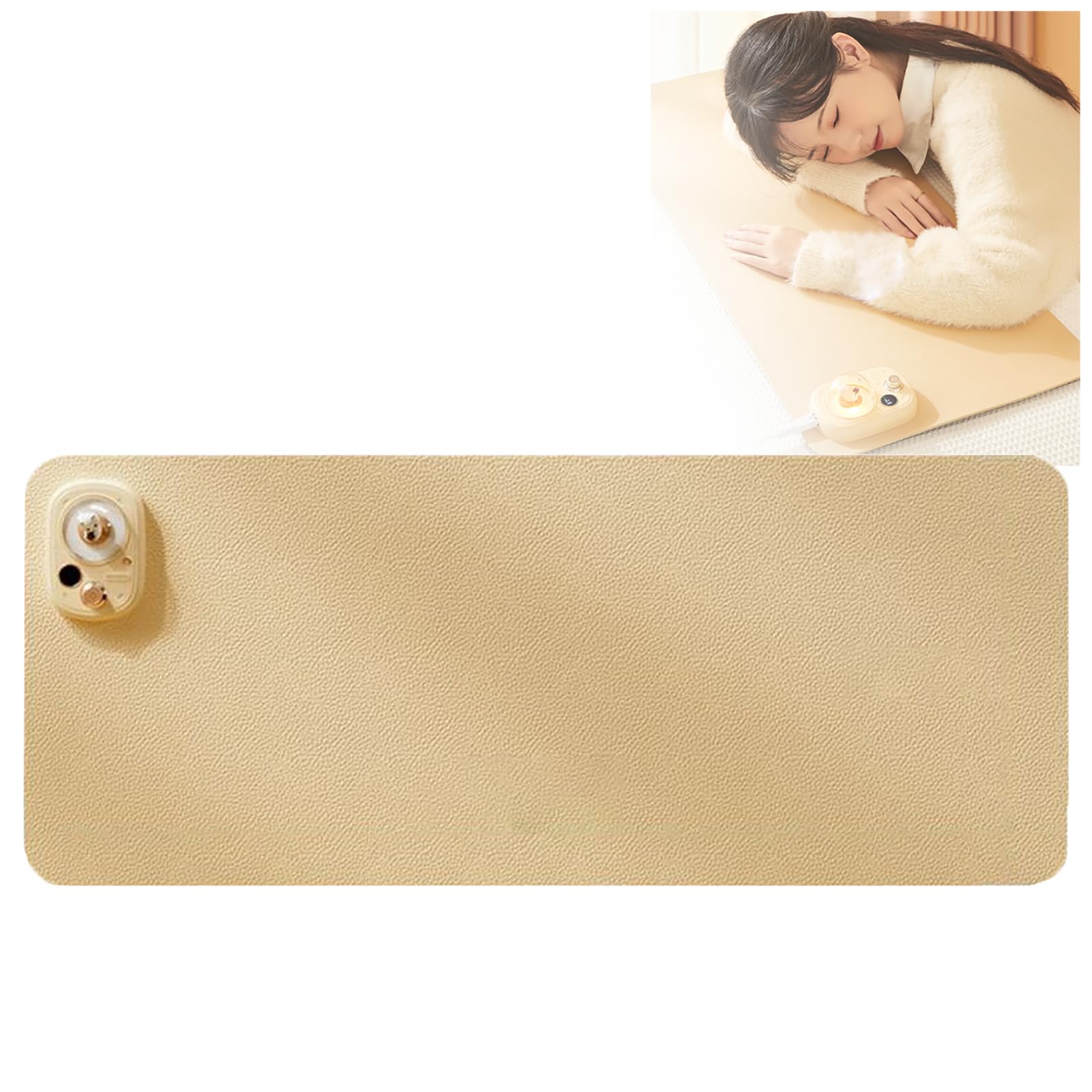 Tapis de Bureau Chauffant Intelligent pour Soulager les Mains Froides