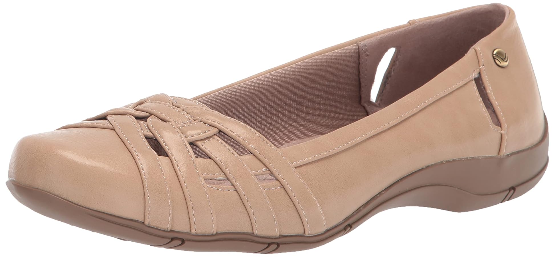 Cheap lifestride white flats on Sale