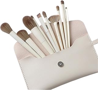 Juego de 10 brochas de maquillaje veganas de ...