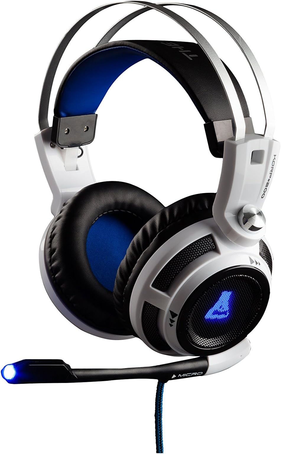 THE G-LAB - KORP 200 - High Performance Gaming Headset - X-Tra Bass Technology - Comfortable - PS4, PC & Xbox One compatible - Black
