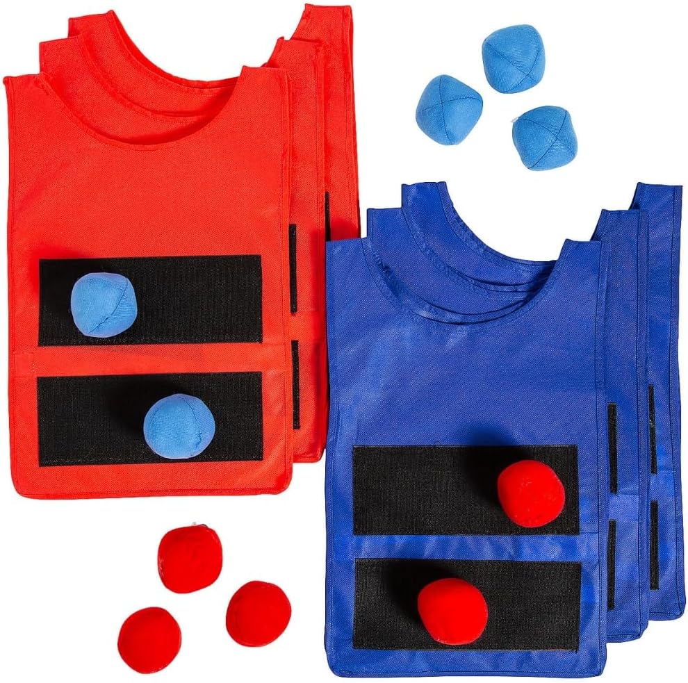 Fun Express Sticky Vest & Ball Game, 36 Pieces