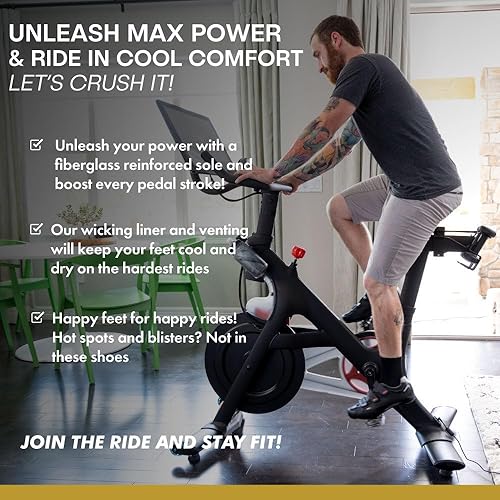 Miniatura 2 de Tommaso Strada Mens SPD & Peloton ShoesReady-to-Ride with Peloton Delta Cleat or SPD Cleats for Road Bicycles & Most Indoor BikesExplore Vareity