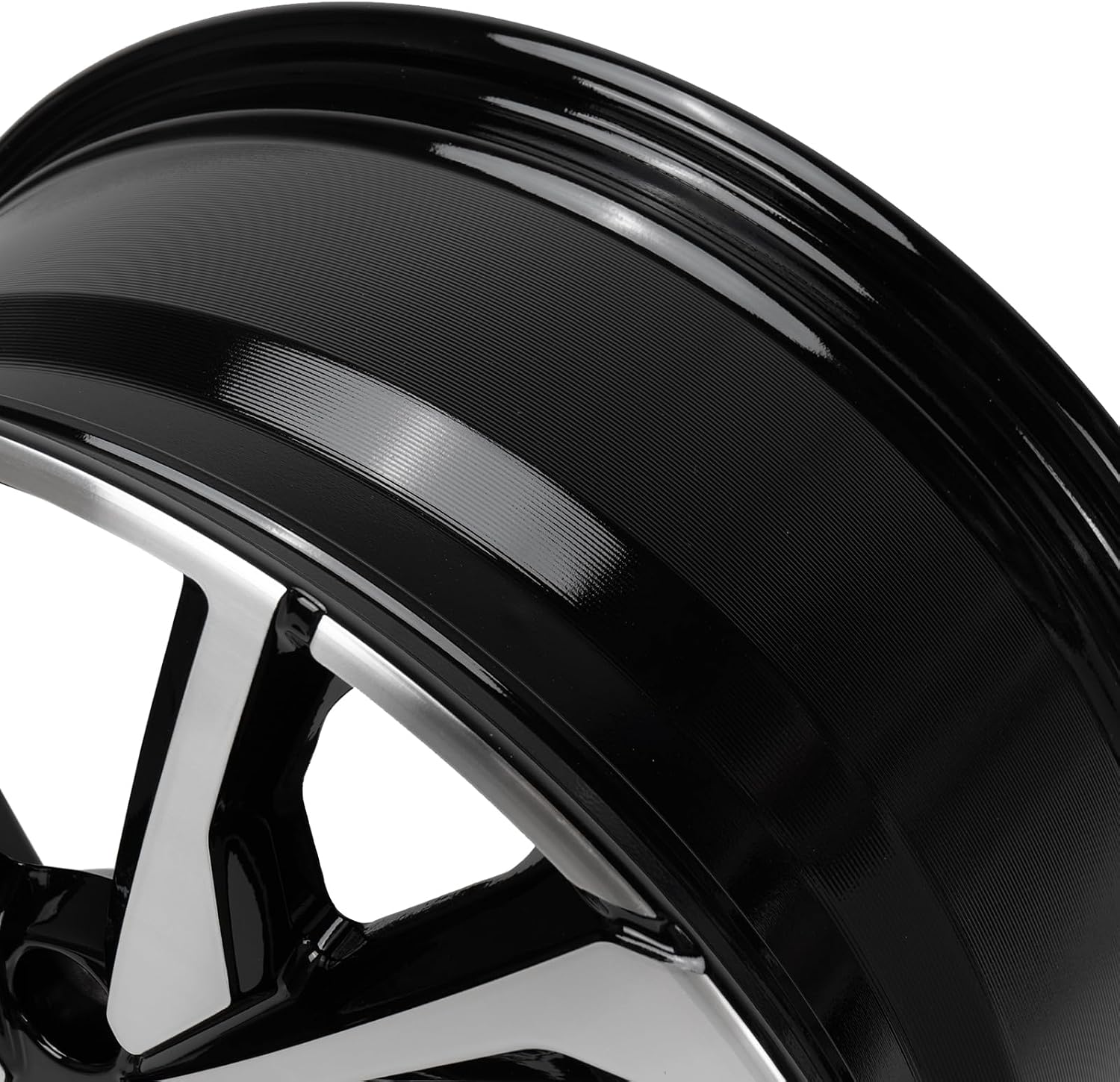 18 X 8 inch Aluminum Alloy Replacement for OE Wheel Rim Compatible with Honda Civic 2017-2021, Smoked