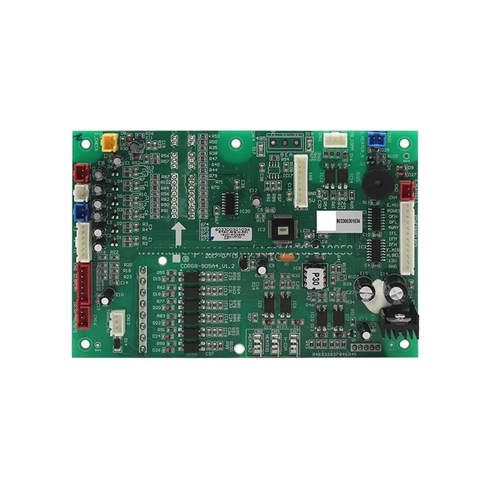 PTAC Main, Componentes de refrigeración de la unidad interior de Chigo