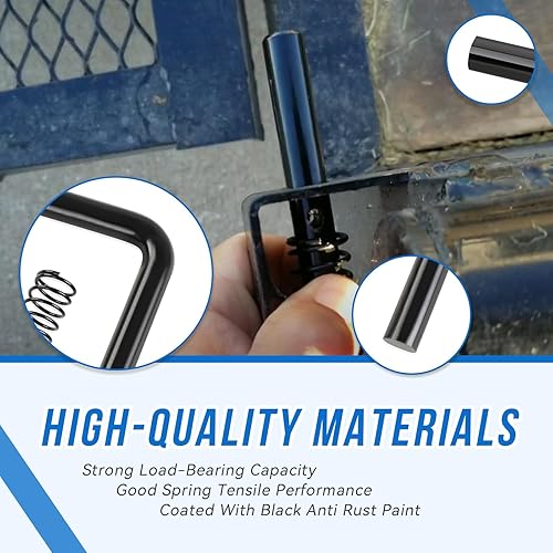 Miniatura 4 de Kit de reparación de pestillo de resorte para puerta de remolque, #819T, repuesto 819T, kit de reparación de cierre de resorte para puerta de