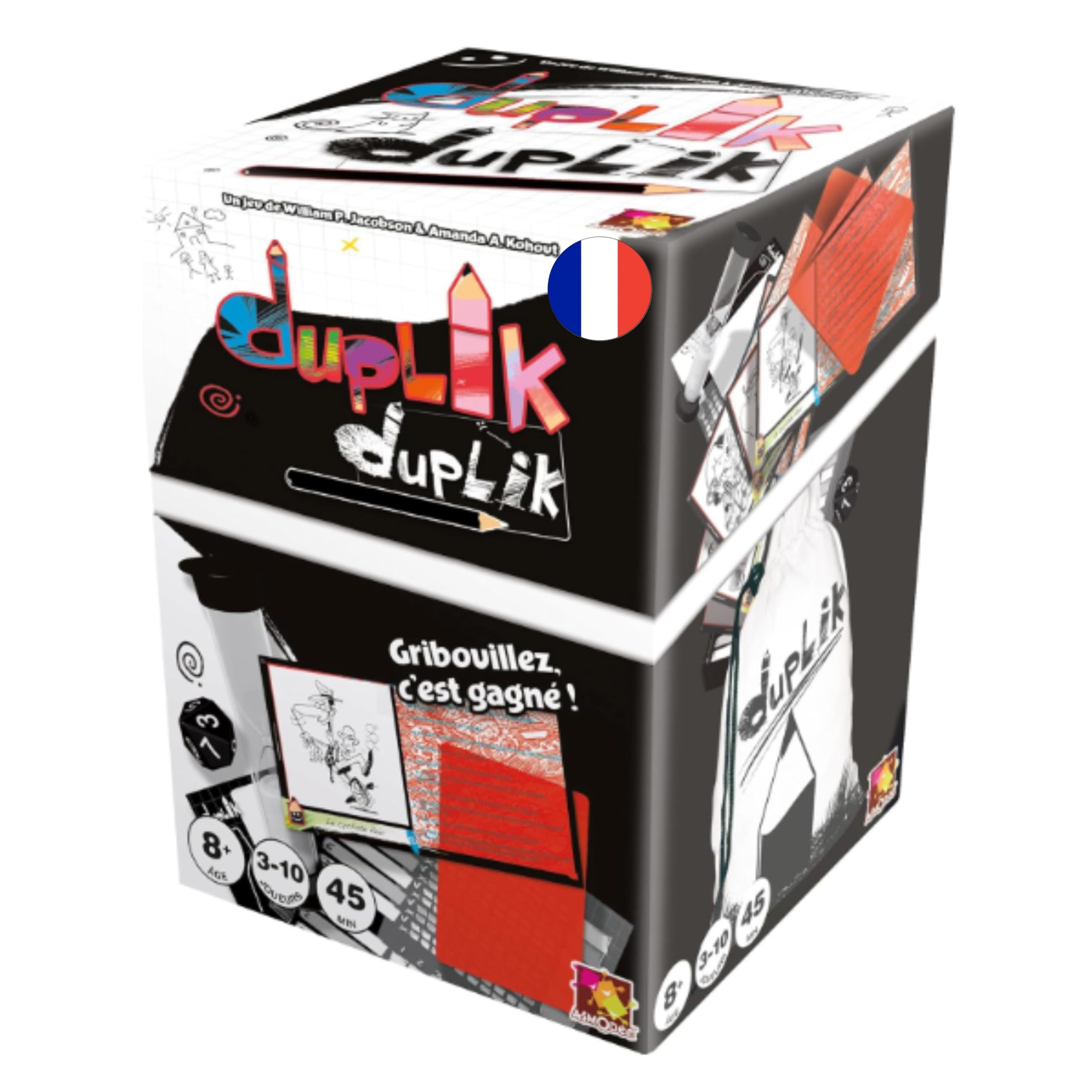 Asmodee Jungle Speed Skill and Reflex Game Duplicate