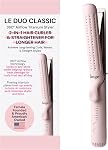 L'ANGE HAIR Le Duo Grande 360° Airflow Styler | 2-in-1 Curling Wand & Titanium Flat Iron Hair Straightener | Professional Hair Curler with Cooling Air Vents to Lock in Style | Adjustable Temp