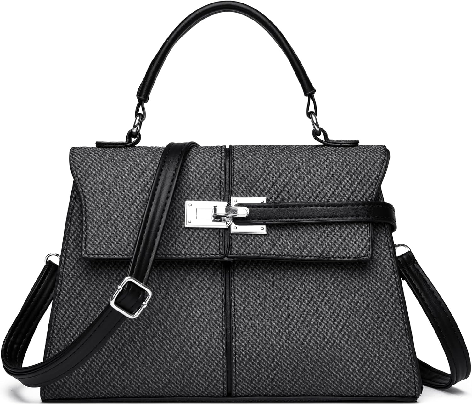 Eslcorri Crossbody Bags for Women Trendy, Leather Ladies Top Handle Satchel Travel Purses Clutch Medium Shoulder Handbags - Image 7