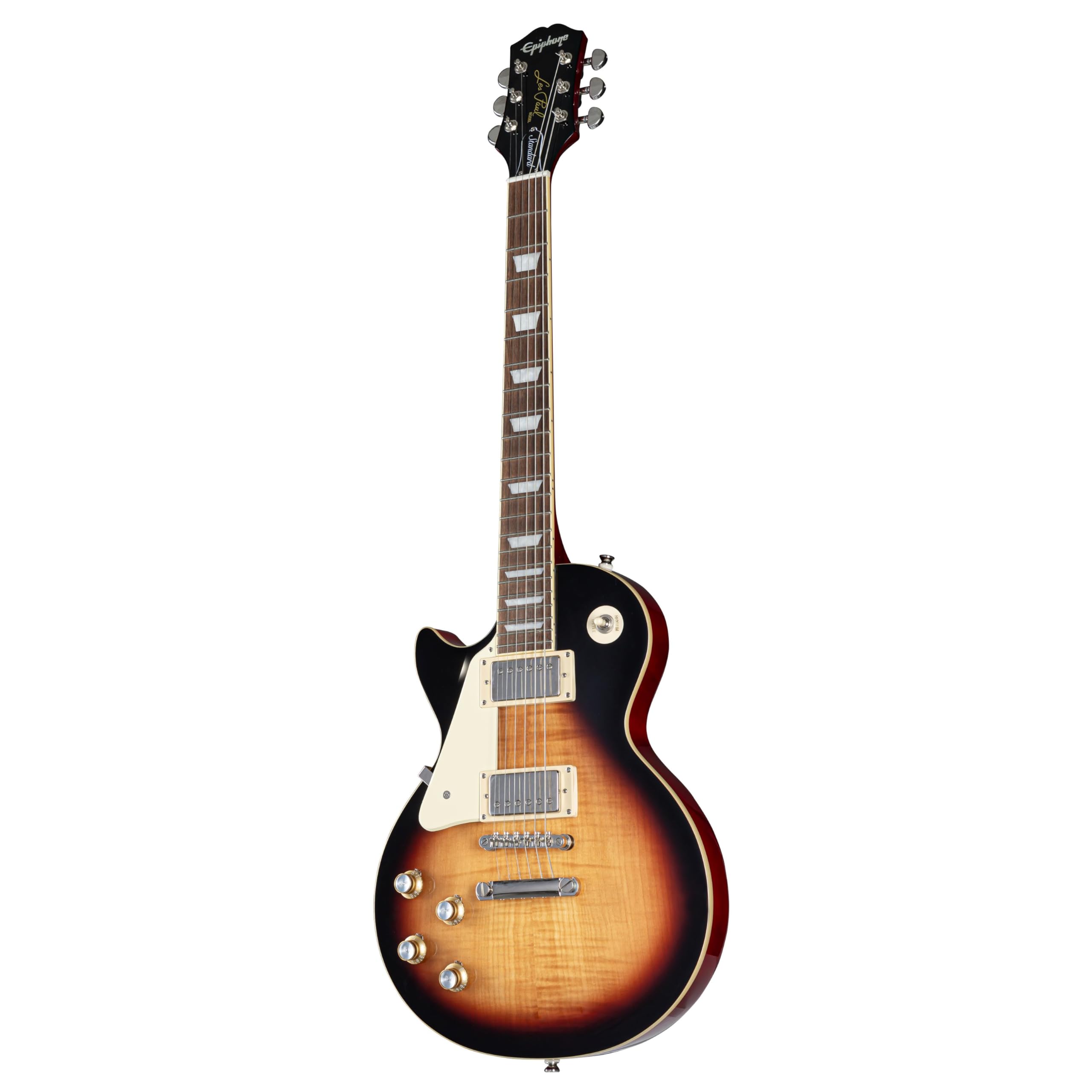 【10379】 左利き用 Epiphone Les Paul Standard Amazon.com: Epiphone Les Paul Standard 60s Lefty, Bourbon