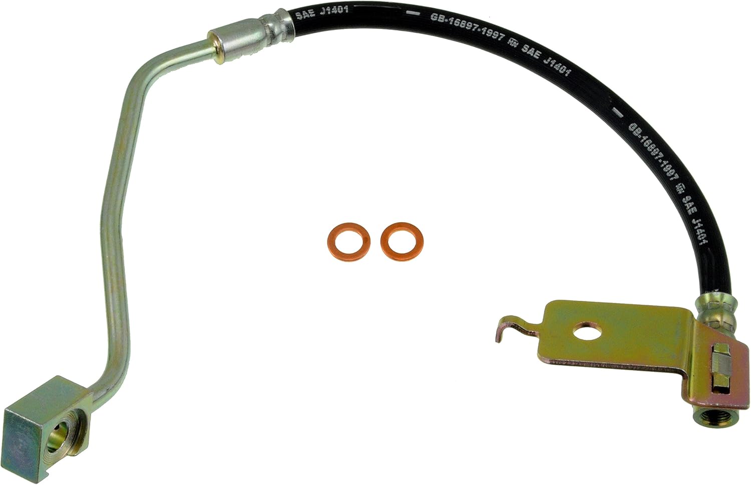 Dorman H380543 Rear Driver Side Brake Hydraulic Hose Compatible with Select Ford Models