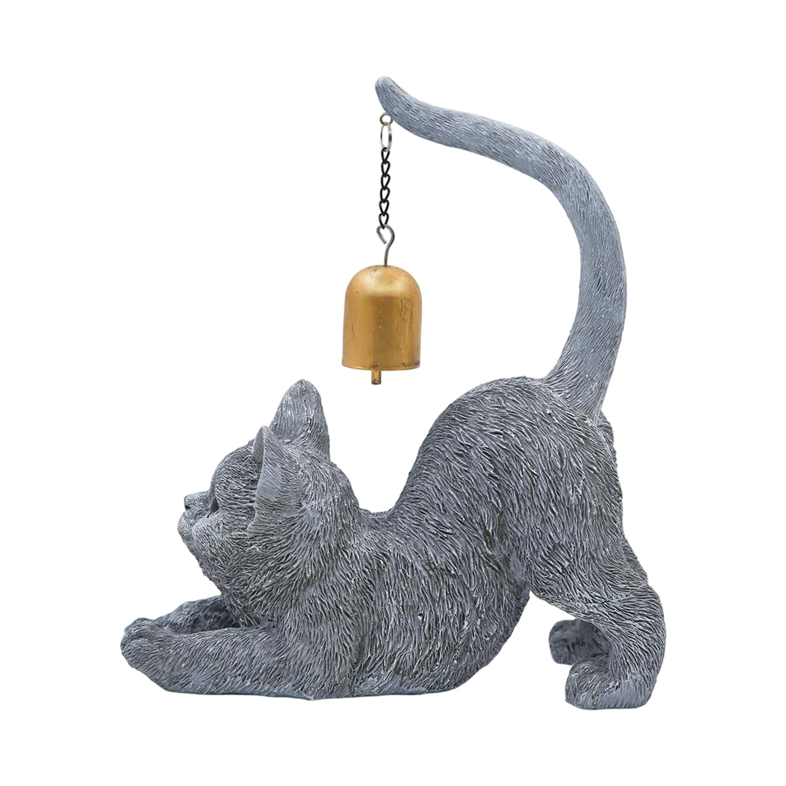 Statue de chat extensible et statues d'animaux pour décoration de la maison