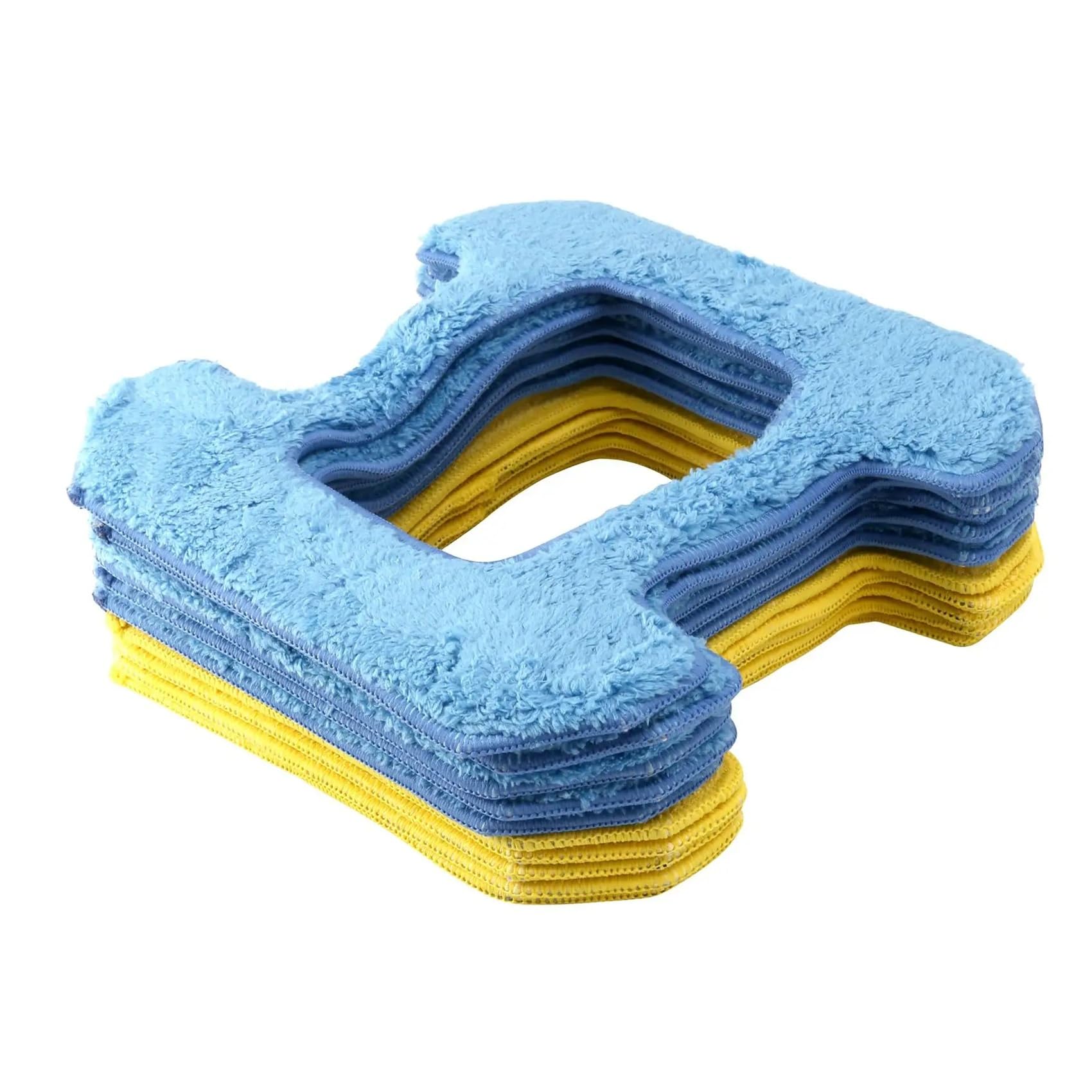 Panni for Mocio, Compatibili con Hobot, 298 Accessori for Robot for La Pulizia delle Finestre, Stracci in Microfibra di Alta qualità, Pulizia A Umido E A Secco