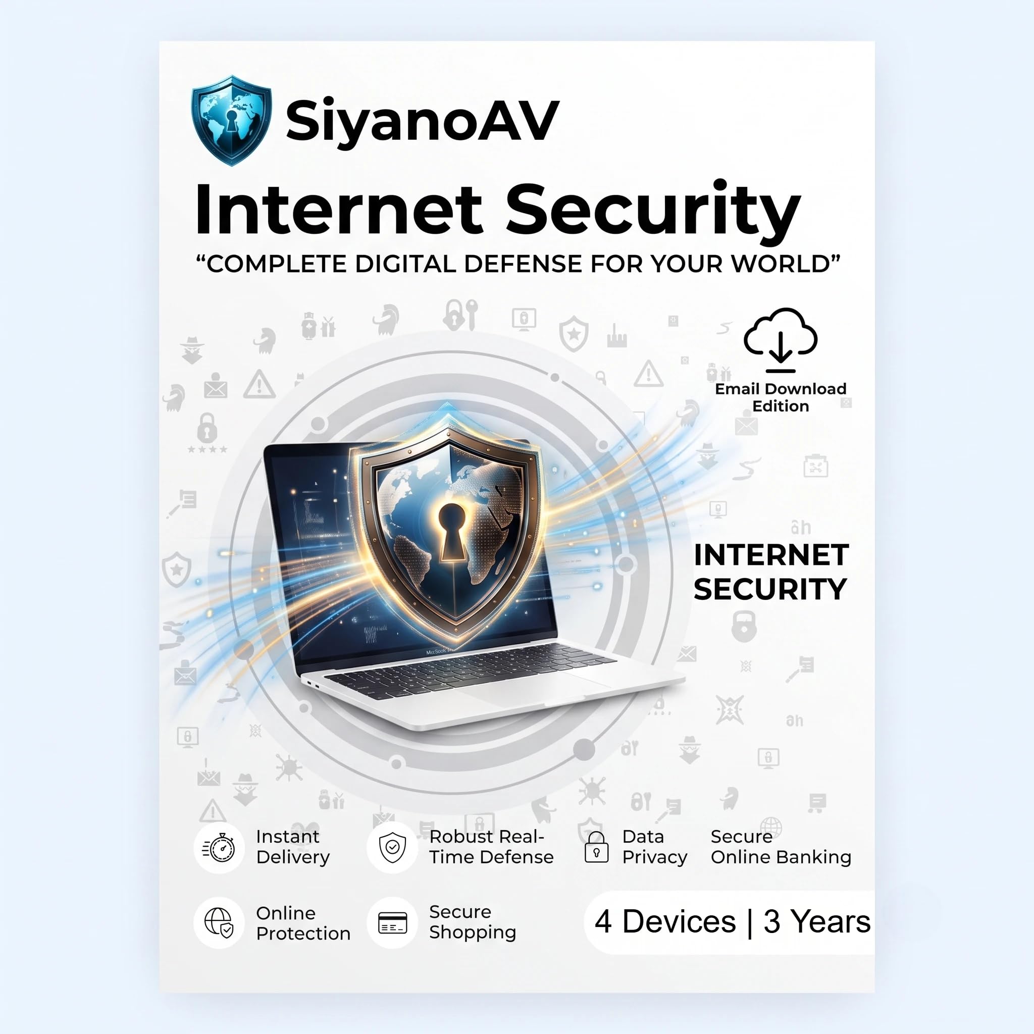 SiyanoAV Internet Security | Complete Web & PC Protection | Windows PC & Laptop | 4 Devices, 3 Years | Email Delivery in 1 Hour (No CD/DVD)-image-21
