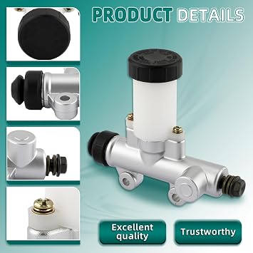 AUTOKAY Hammerhead 80T TrailMaster MID 6.000.305 XRS XRX Go Kart Brake Master Cylinder