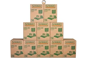 U-Haul Large Moving Boxes: Sturdy and Convenient