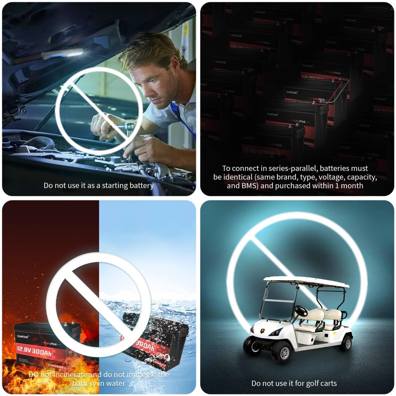 Battery Usage Restrictions