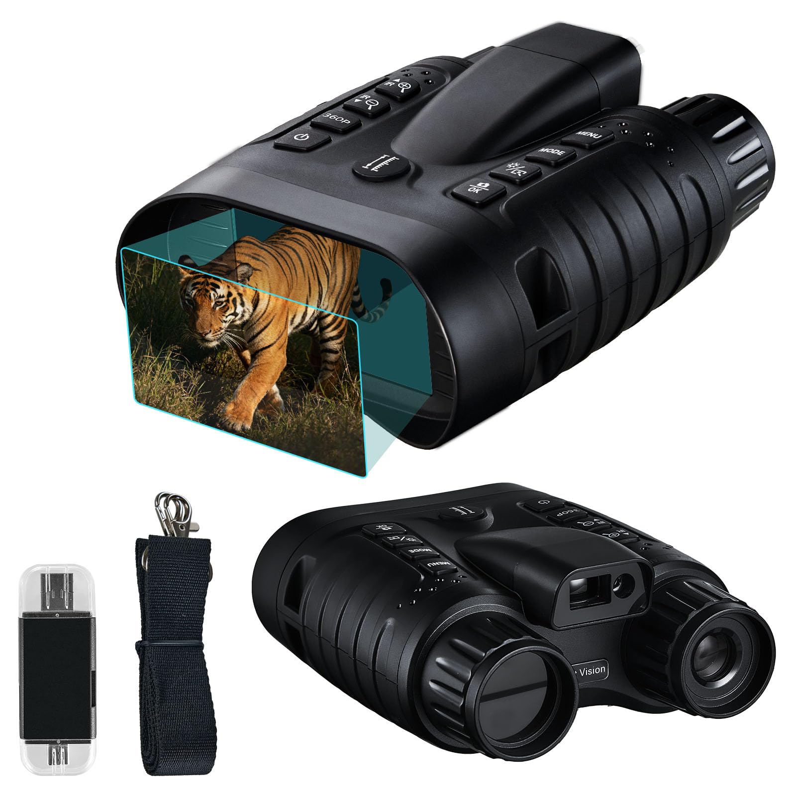 Amazon.com: Night Vision Goggles with AI Smart Rangefinder,4K