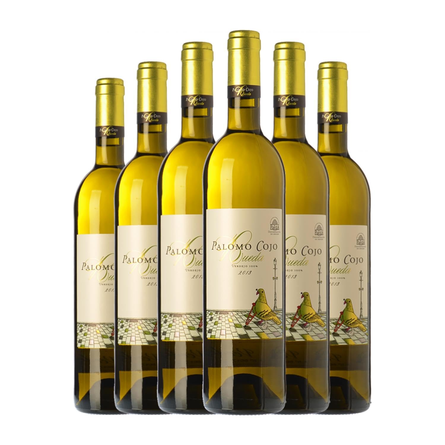 Palomo Cojo Verdejo Rueda 75 cl Vino blanco (Caja de 6 Botellas de 75 cl)