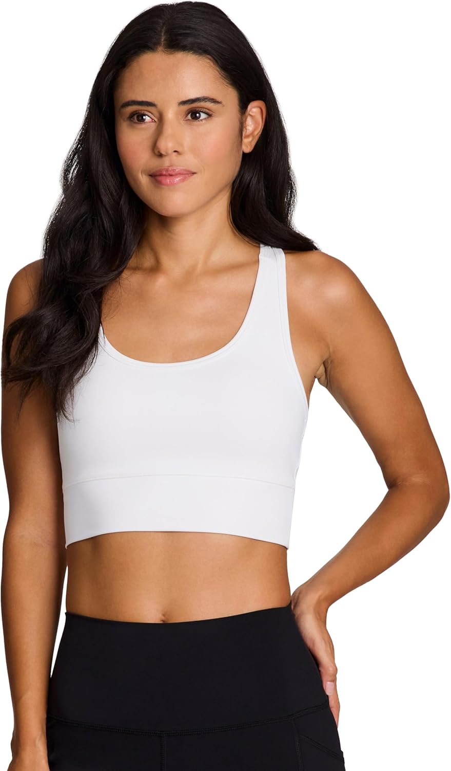 RBX Active Women's Bra Top, Athletic Yoga Crop Tank Top with Built in Shelf Bra