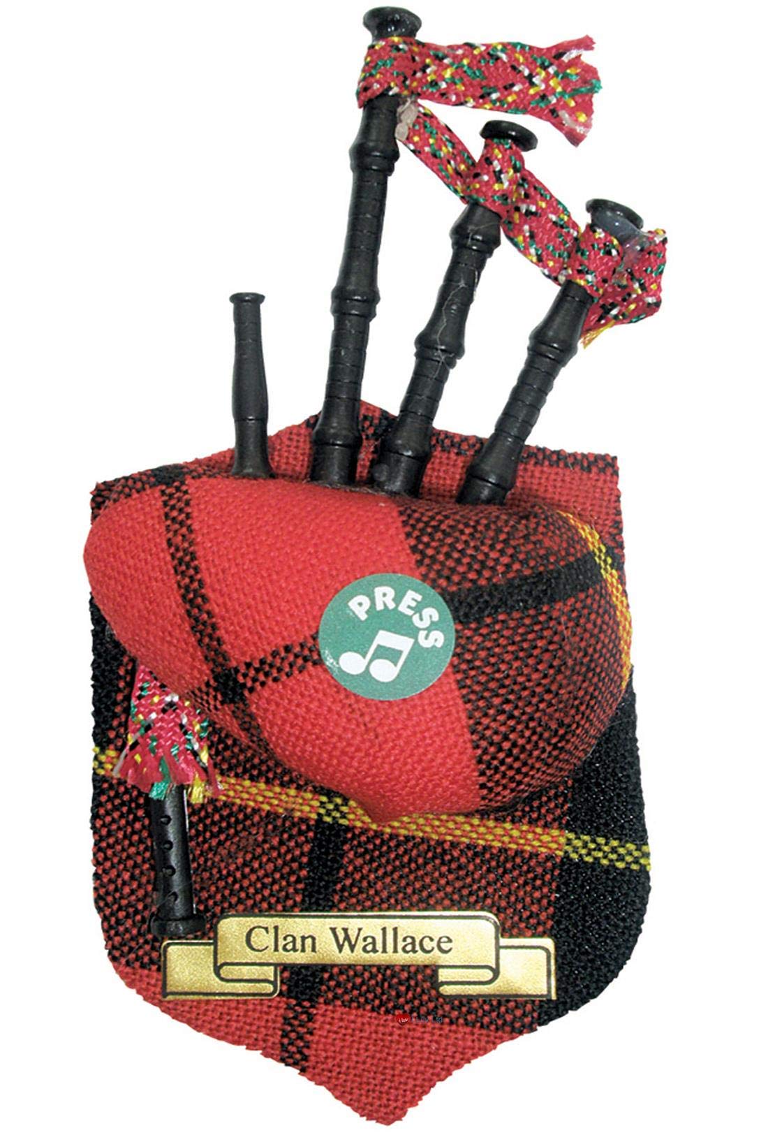 I Luv Ltd Wallace Clan Musical Bagpipe Fridge Magnet, Made In Scotland