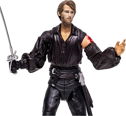 Miniatura 3 de McFarlane Toys The Princess Bride Bloody Westley Dread Pirate Roberts - Figura de acción de 7 pulgadas con accesorios