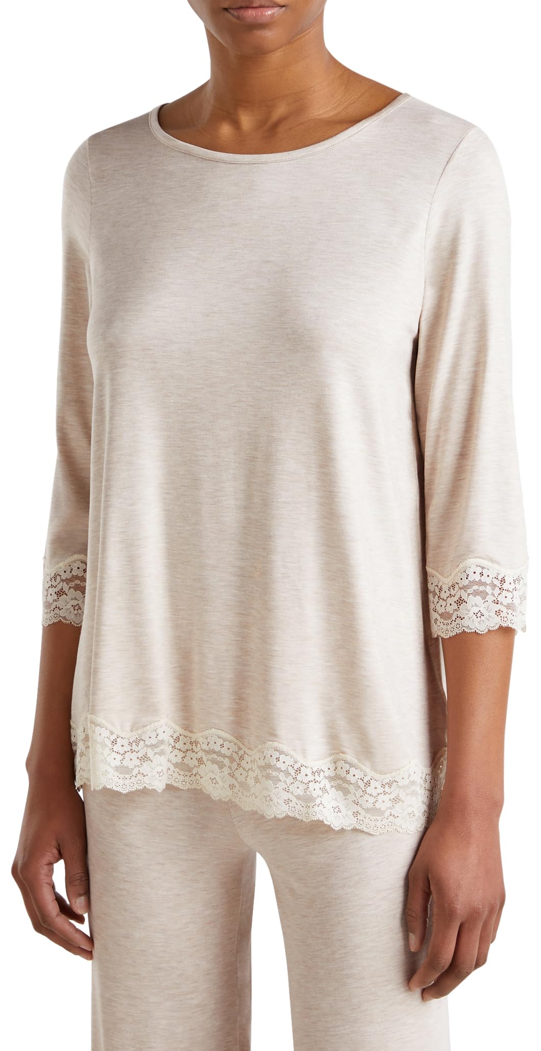 United Colors of Benetton Góra od pidżamy Kobiety Maglia M/L 3z123m07e