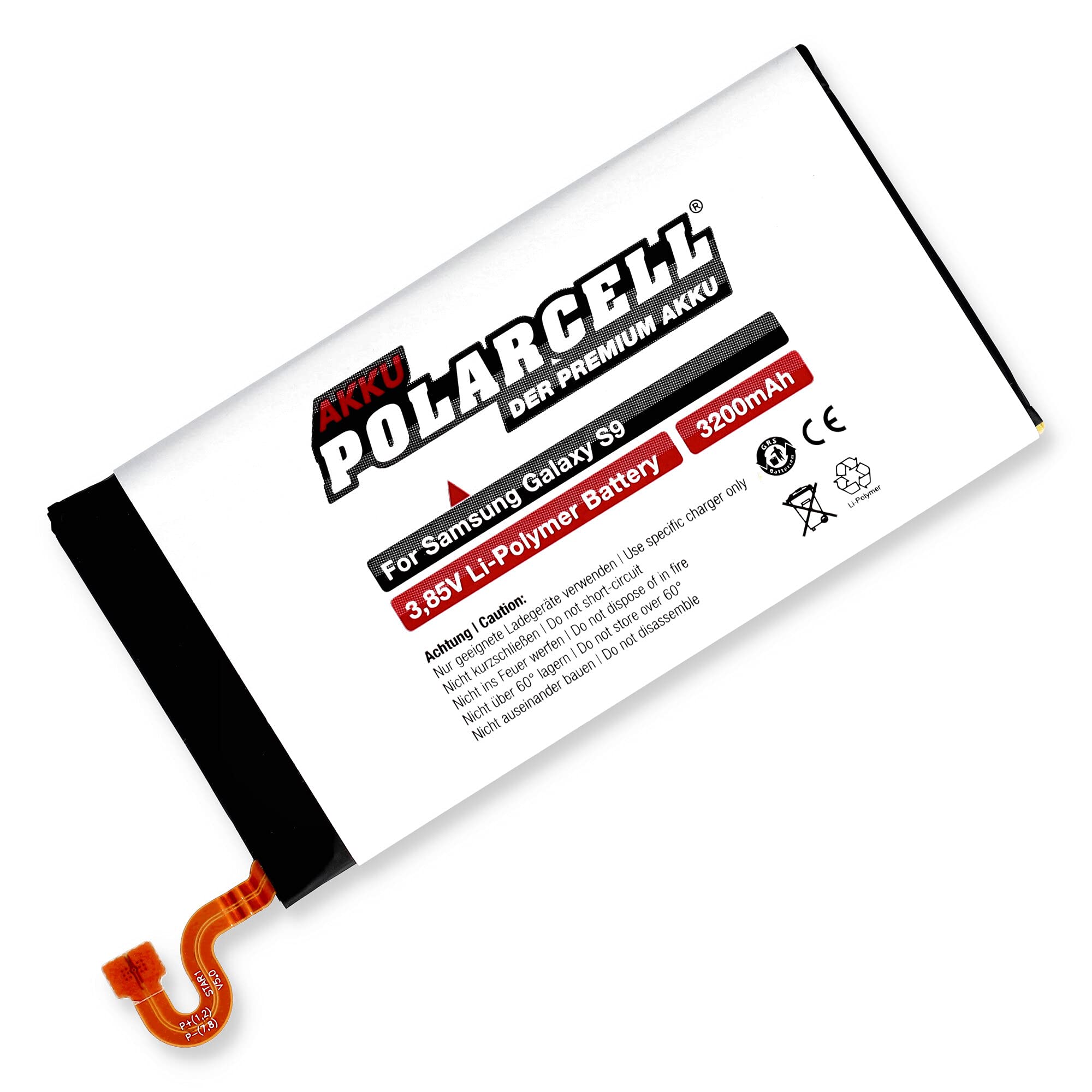 Image secondaire de Batterie PolarCell 3200mAh pour Samsung Galaxy S9 avec Outils et Adhésif