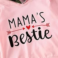 Vista 3 de FYBITBO 2 piezas de ropa de otoño e invierno para bebé niña, sudadera con capucha y pantalones de camuflaje, conjuntos de ropa