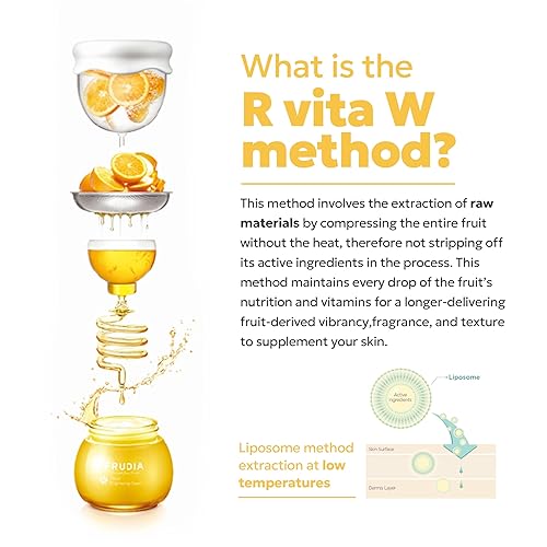 Miniatura 5 de FRUDIA Crema facial iluminadora de cítricos, hidratante facial coreano con 61% de extracto de cáscara de mandarina, melazero y vitamina C para piel