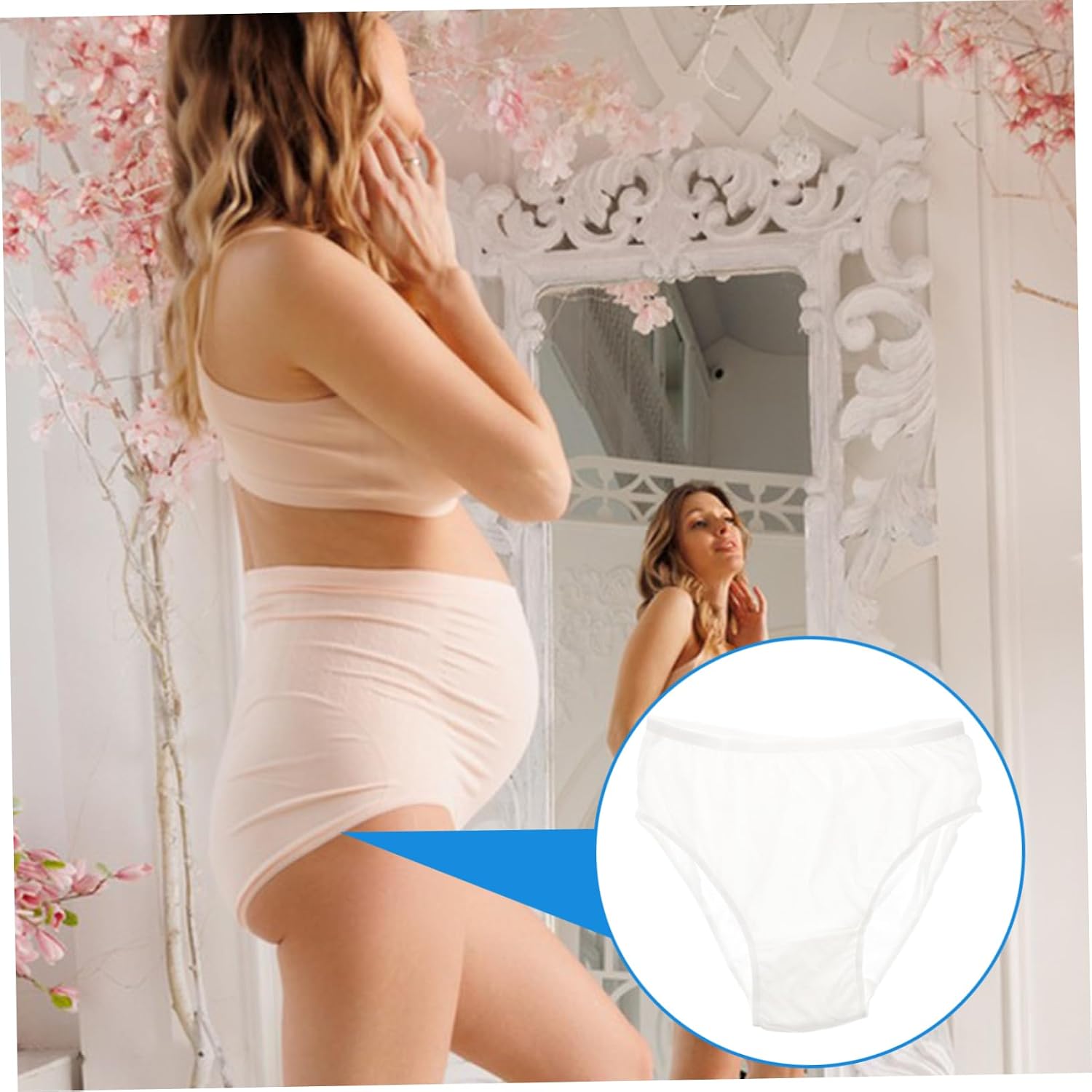 Panties Cotton Womens Underwear Panty Maternity Underwear Cotton Breathable Pregnant