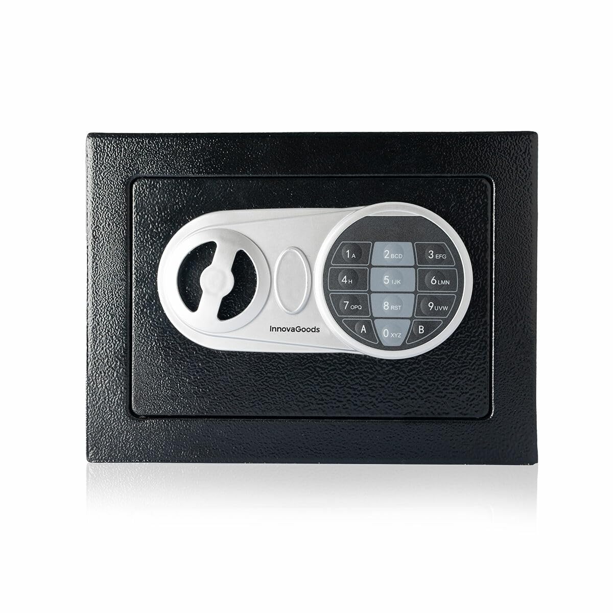 InnovaGoods® Caja Fuerte con Cerradura Electrónica, Caja de Seguridad con Teclado, Perfecta para Hogar, Oficina, Hotel ideal para Almacenar Joyería, Dinero en Efectivo, Documentos.
