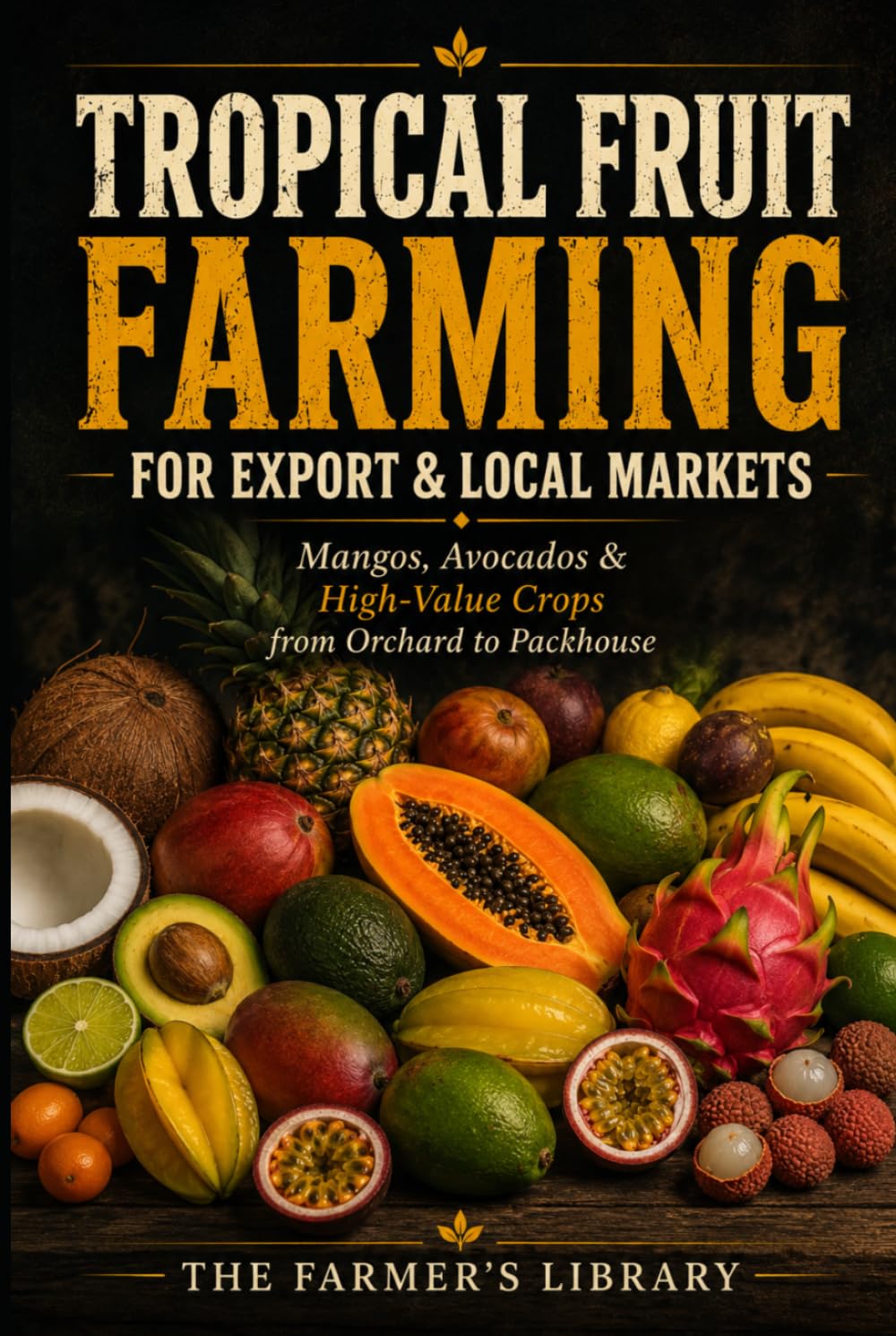 Tropical Fruit Farming for Beginners: Mango, Avocado & High-Value Crop Production for Export and Local Markets