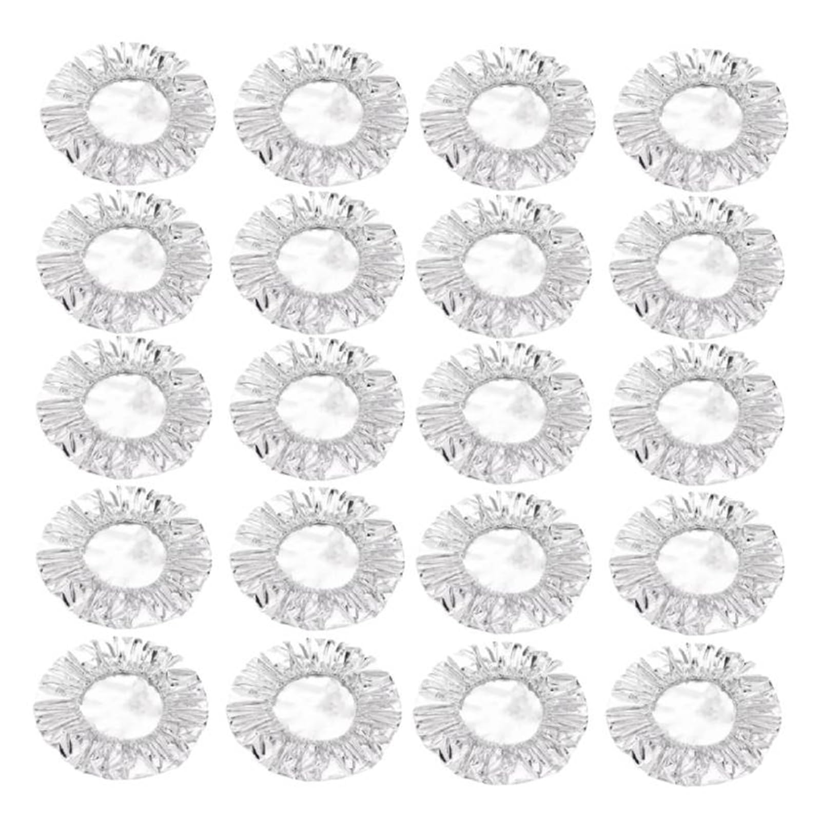 20Pcs Aluminum Foil Insulated Covers Food Grade Heat Shield Lids