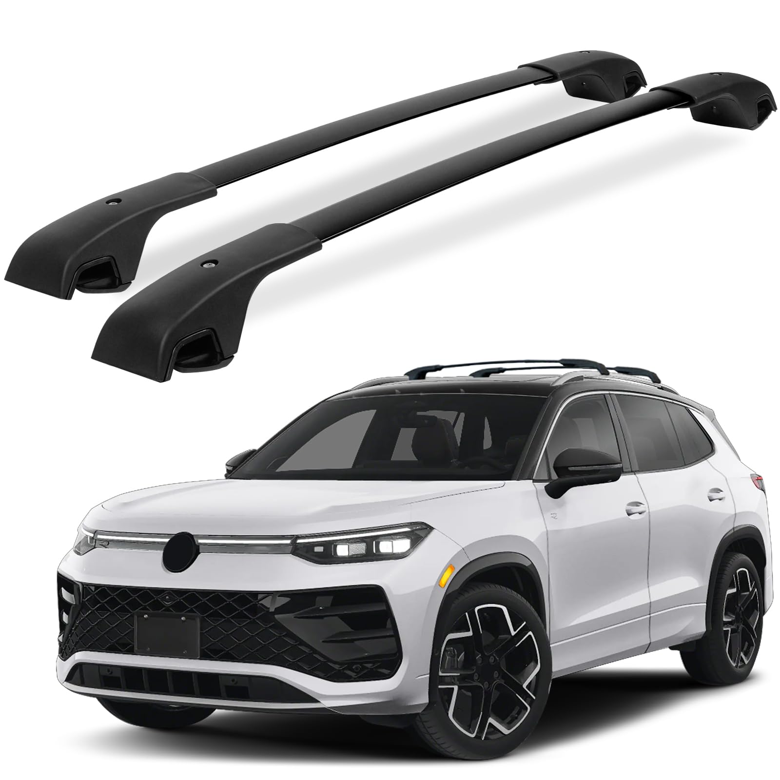 Photo 1 of Roof Rack Cross Bars Fits for VW Tiguan 18-26 & Taos 22-26