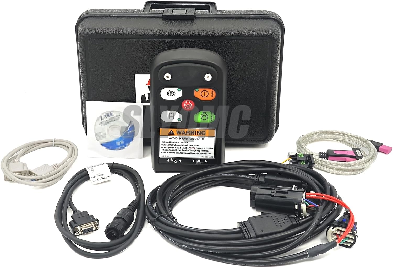 Bob-tt Diagnostic Tool with Laptop and Cable, Service Analyzer Software RST Diesel Scanner for Bob-tt Skid Steer Loader and 740 Bob-tt Computer Programmer (Bob-tt Tool Service Analyzer)