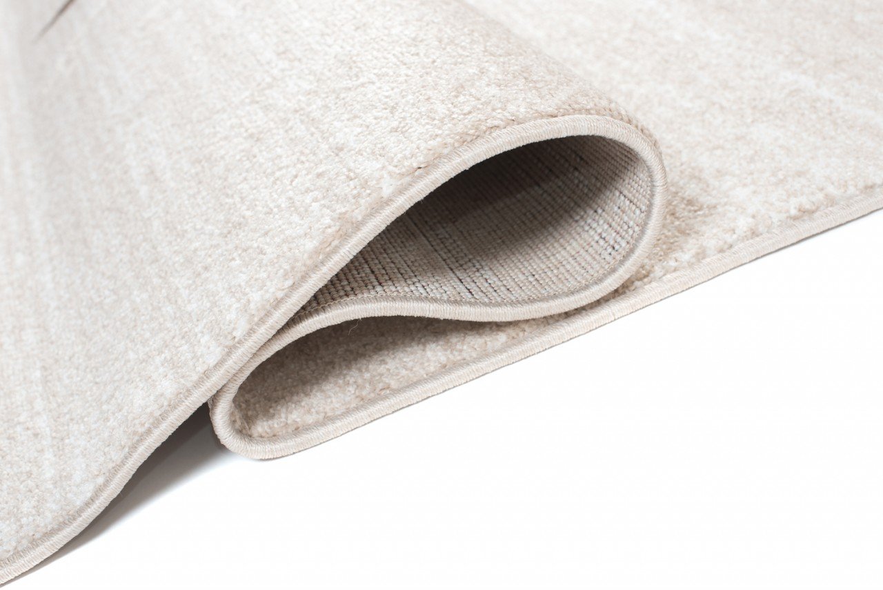 Tapiso MAROKO dywan z krótkim włosiem, melanż, wzór gwiazdy, beżowy, brązowy, do salonu, sypialni, pokoju młodzieżowego, Ökotex 200 x 290 cm