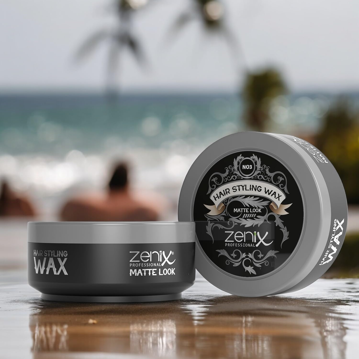 Zenix Hair Styling Wax MATTE LOOK 150 ml | Strong Hold Hair Gel