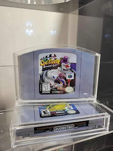 Miniatura 2 de Funda de acrílico para videojuegos compatible con Nintendo 64 Game Cartridge Vitrina compatible con Super Mario, Mario Kart, Zelda, GoldenEye, Wave